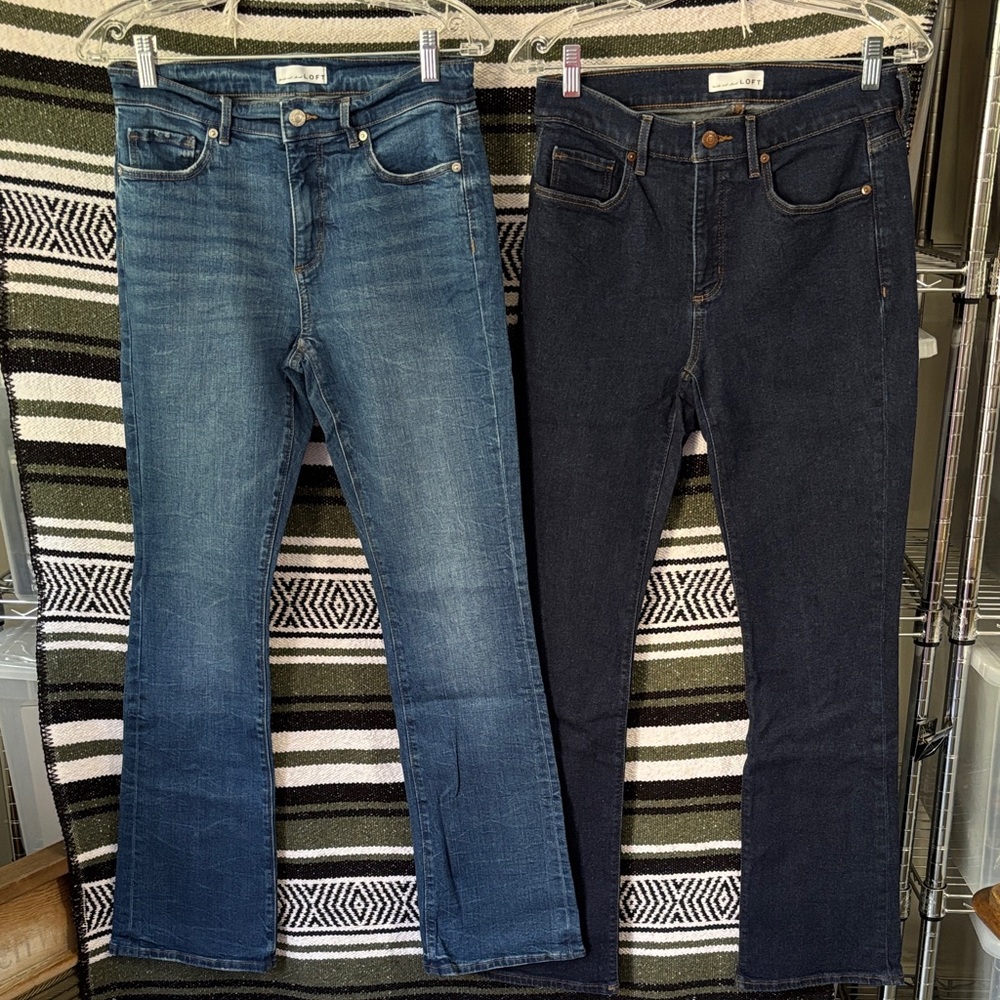 Loft boot jeans bundle